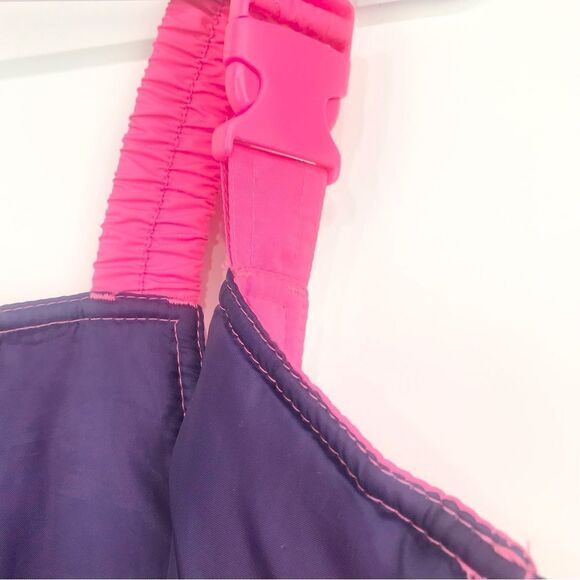 Champion Bright Pink Suspender Snow pants- New With Tags - Picture 10 of 15